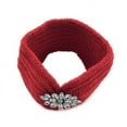 thumbnail image 2 of Diadema Tejida con Diamantes de Agua Xihbxyly Accesorios para El Cabello Invierno, 2 of 3