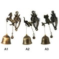 thumbnail image 4 of Vintage Wind Chimes Horse Elephant Owl Shaped Bell Doorbell Hanging Doorbell Halloween Home Decor Accessories, 4 of 8