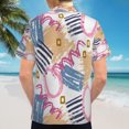 thumbnail image 6 of High Quality Hawaiian Shirts for Men Short Sleeve Aloha Beach Shirt Floral Summer Casual Button Down Shirts Blouses IHCM4D, 6 of 7