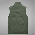 thumbnail image 3 of Rloper-Lop Lightweight Safari Vests for Men Travel Outdoor Work Sleeveless Jackets Cargo Shooting Clothing with Pockets, 3 of 8