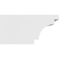 thumbnail image 3 of Ekena Millwork 6"W X 6"H X 12"L Standard Mediterranean Architectural Grade PVC Rafter Tail, 3 of 4