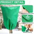 thumbnail image 7 of Plant Frost Blanket, Souew, Winter Frost Cloth Cover with Drawstring & Zipper, Breathable Non-Woven Fabric, Protects Shrubs, Trees, Potted Plants from Cold Weather, Freeze Protection for Garden, 7 of 7