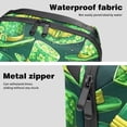thumbnail image 4 of Saint Patrick's Day Digital Pouch Oxford Cloth Waterproof Storage Pouch Cord Organizer Digital Travel Bag Small Travel Electronic Organizer 5.9x9.44x3.14 in, 4 of 6