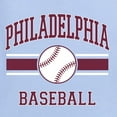 thumbnail image 6 of Wild Bobby City of Philadelphia Baseball Fantasy Fan Sports Men's T-Shirt, Light Blue, Medium, 6 of 6