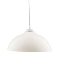 thumbnail image 3 of Semi Circular Ceiling Light Shade Cover Pendant Lampshade Pendant Lights Fixture White, 3 of 8