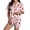 Pink, variant on TGPMGRZ Women's Christmas Pajamas Set Long Sleeve Roomy Two-Piece for Winter Morning Coffee
