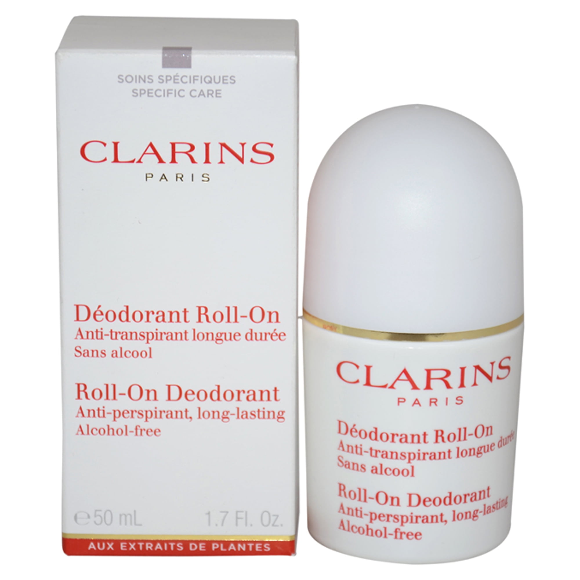 Gentle Care Roll On Deodorant by Clarins for Unisex 1.7 oz Roll On
