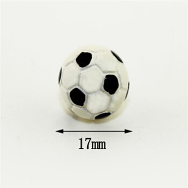 Details about   1:6/1:12 Dollhouse Miniature Sports Balls Soccer Footballs and Basketball Dec Y1 