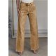 thumbnail image 5 of Pantalones Vaqueros De Mujer Con Diamantes De Imitación, Cintura Alta, Rectos, Pierna Ancha, Elásticos Y Brillantes., 5 of 7