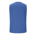 thumbnail image 4 of Awdenio Summer Mens Tank Tops, Men Casual Summer Cotton And Linen Solid V-Neck Tie Pocket Sleeveless Tank Tops Dark Blue 4XL, 4 of 4