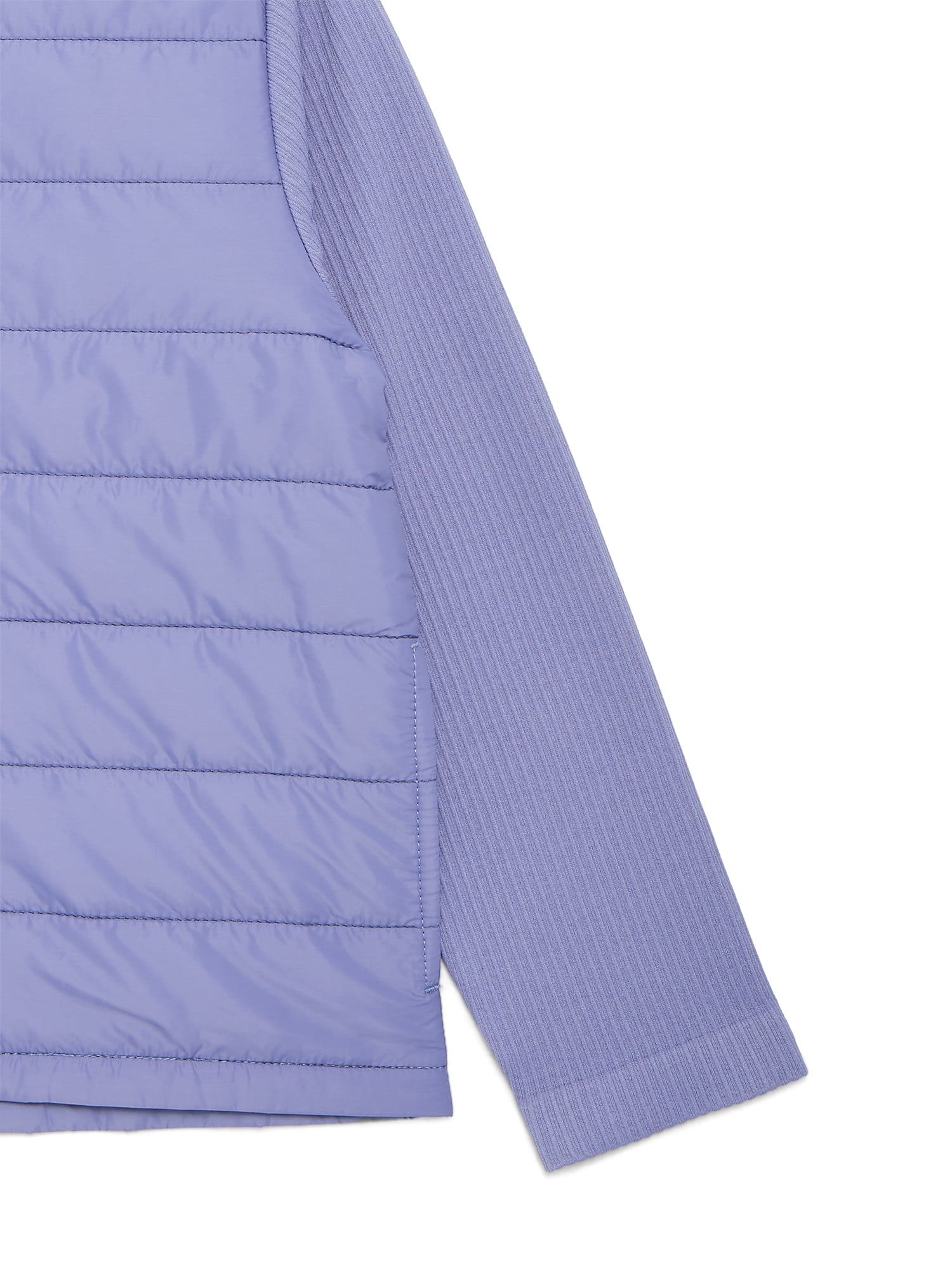 Athletic Works Girl's Hybrid Quilted Jacket, Sizes 4-18