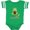 Football Green and White, variant on Inktastic Avogato- Cute Green Cat Avocado Boys or Girls Baby Bodysuit