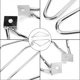 thumbnail image 4 of 2pcs Motorcycle Bracket Bars Rack Steel Chrome Plated Replacement for 883 Iron XL883N, 4 of 5