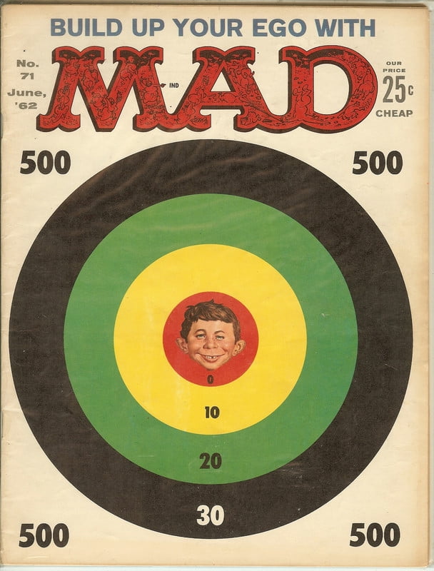 MAD Magazine Vintage #71 June 1962