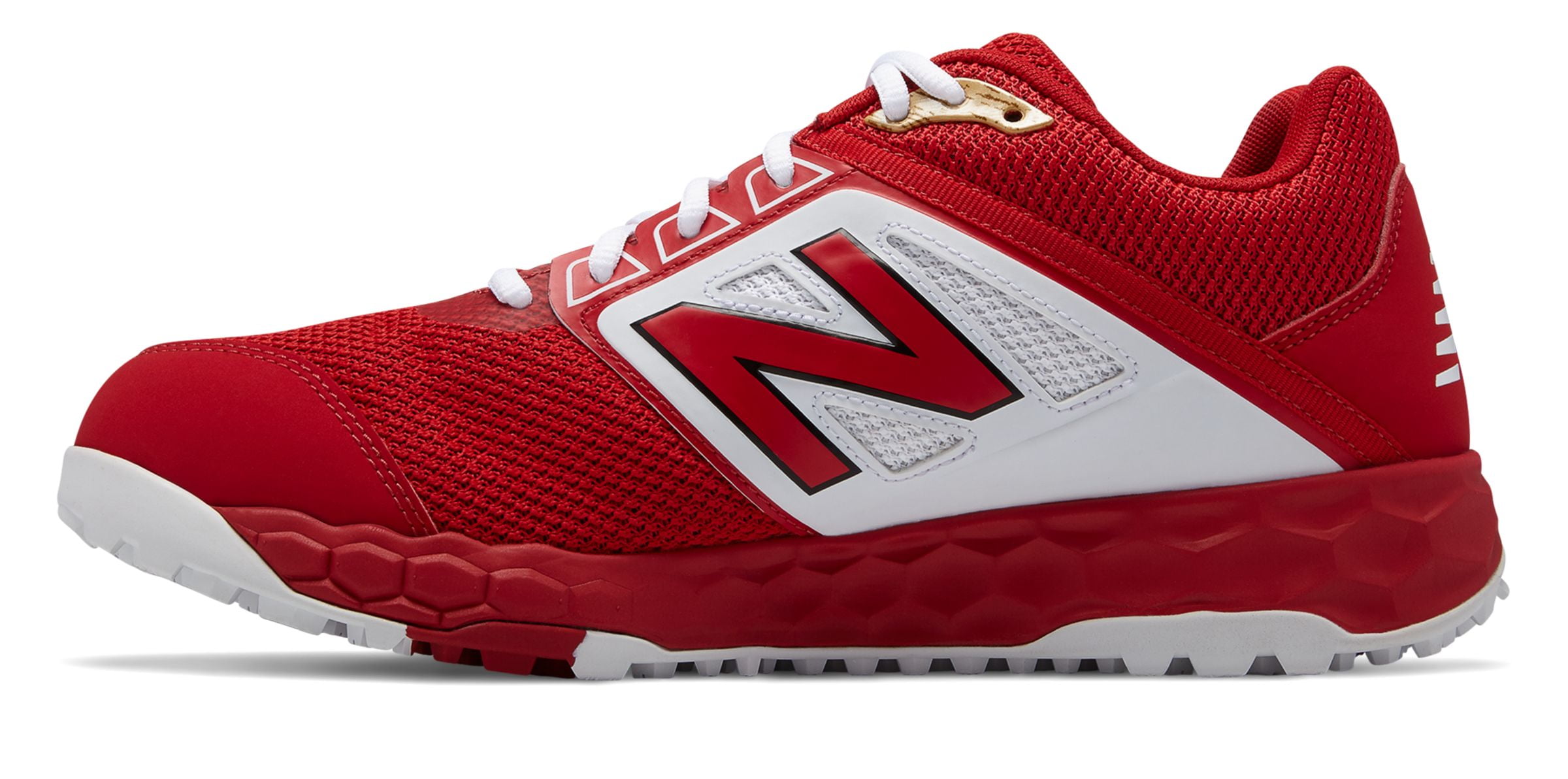 New balance turf shoes red deals