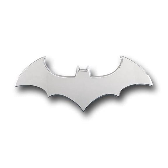Batman Bat Chrome Emblem