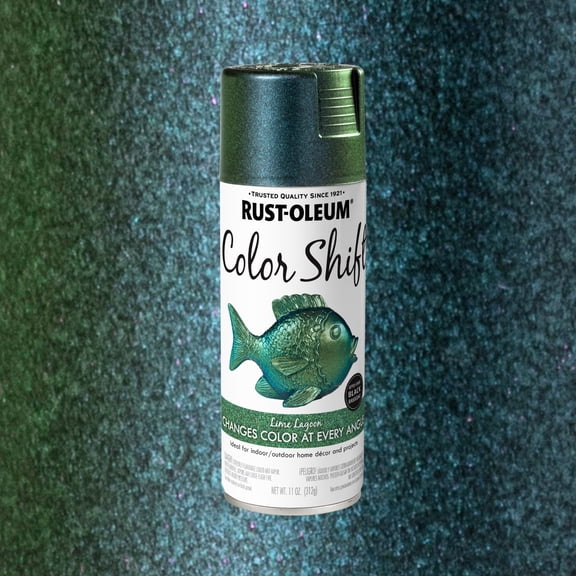 Lime Lagoon, Rust-Oleum Color Shift Spray Paint-398585, 11 oz