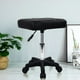 thumbnail image 2 of Taburete con ruedas FURWOO, rectangular, ajustable en altura, giratorio, negro, 2 of 8