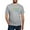 Heather Gray, variant on - Live Green Vote Blue Men's Fitted T Shirt - Fitted T-Shirt, Vintage Fit Soft Cotton Tee