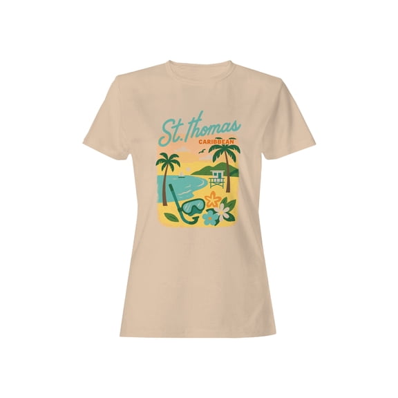 St. Thomas Caribbean Vibes Women's T-shirt