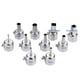 thumbnail image 3 of 10Pcs Heat Gun Nozzle for 850 Hot Air Soldering Station Round & Square Nozzle, 3 of 4