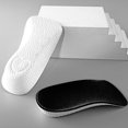 thumbnail image 4 of Height Increase Insoles Breathable Arch Support Insoles Comfortable Growing Shoe Pads for Leg Length Discrepancy Grey 2.5cm Men, 4 of 6