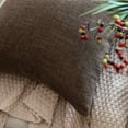 thumbnail image 6 of Phantoscope 20" x 12" Farmhouse, Rustic, Traditional Brown Texture Polyester Throw Pillow , ( 2 Count), 6 of 6