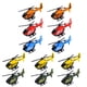 thumbnail image 2 of 12 piezas de aviones de juguete para niños, helicópteros de juguete con retroceso., 2 of 5