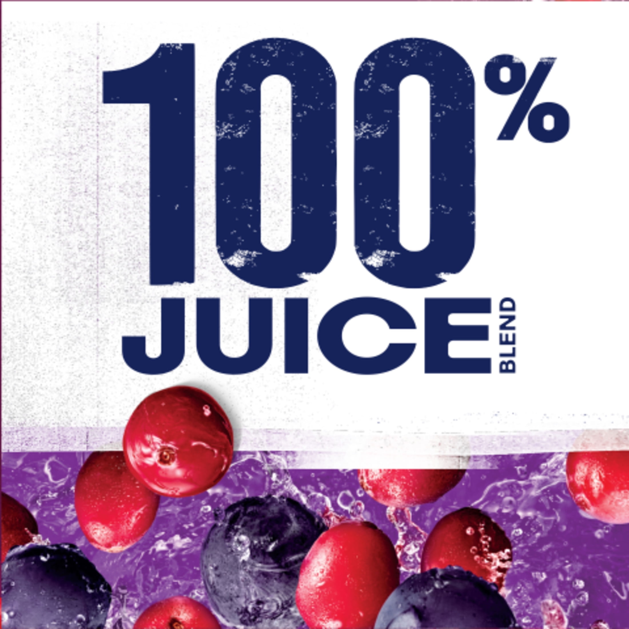 Ocean Spray® 100% Juice Cranberry Grape Juice Blend, 64 fl oz Bottle