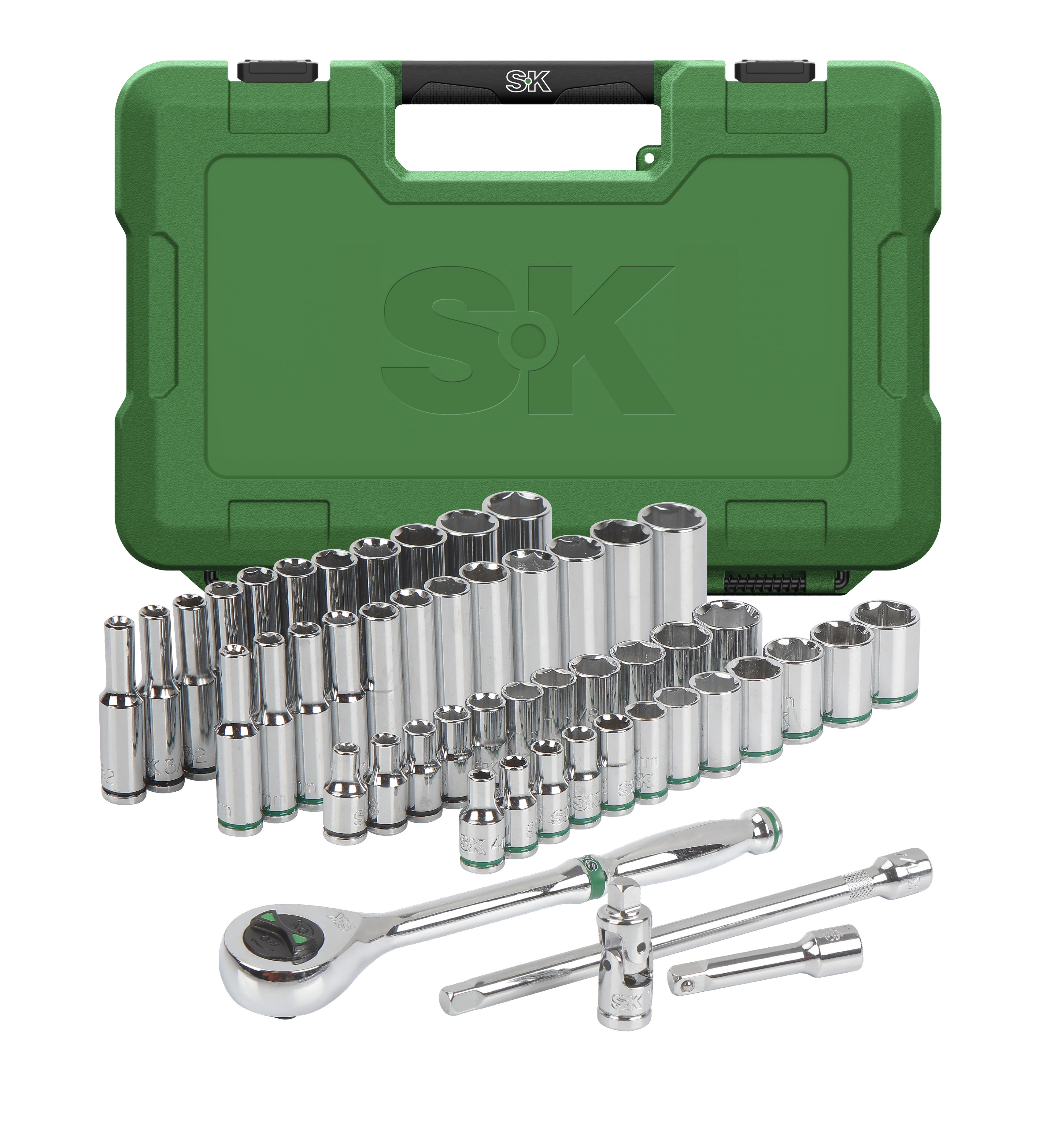 SK Hand Tools 50-Piece 1/4" Mechanic Tool Set photo 3