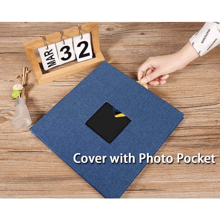 Vienrose Photo Album Self Adhesive Scrapbook Refill Pages for 12x12 in  Photo Album