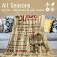 thumbnail image 5 of 30th for Couples - 30th for Husband - 30th 30th Wedding Gifts for 30th Wedding Anniversary Throw Blankets 50x60in, 5 of 5