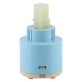 thumbnail image 1 of 40mm Ceramic Cartridge Water Mixer Tap Inner Control Faucet Valve ABS Blue Practical, 1 of 8