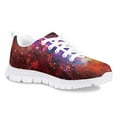 thumbnail image 2 of Pzuqiu Universe Galaxy Girls Sneakers Size 11 Lace Up Kids Tennis Shoes Lightweight Casual Walking Shoes Running Athletic Shoes, 2 of 5