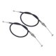 thumbnail image 1 of 2PCS Stainless Steel Throttle Shift Cable 61N 26311 00 for 2/25/30HP Outboard Engine Steering System, 1 of 5