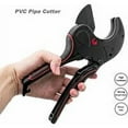 thumbnail image 5 of PVC Pipe Cutter 63mm, Ratcheting PVC Pipe Cutter SK5 Sharp Blades, Pipe Cutter for PVC PPR PEX Plastic Pipe and Plumbing Pipe (Up to 2-1/2"), 5 of 5