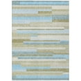 thumbnail image 2 of Addison Rugs Chantille Indoor/Outdoor Transitional Stripes Sky Washable Rectangle Rug, 3' x 5', 2 of 6