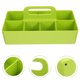 thumbnail image 4 of Caja de almacenamiento portátil con compartimentos, cesta organizadora de escritorio, 4 of 6