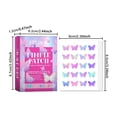 thumbnail image 3 of Parches para el acné en la cara, parches para el acné en la cara, parches para el acné en la cara con aceite de té y extracto de caléndula, lindas pegatinas de puntos con forma de mariposa de colores, 3 of 3