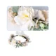 thumbnail image 2 of Diadema de flores bohemias, corona para el pelo, guirnalda Floral, corona, tocado de Halo con cinta, fiesta, Festival de boda, 2 of 4
