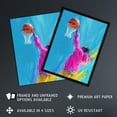 thumbnail image 2 of Artery8 Abstract Slam Dunk Shot Basketball Player For Living Room Art Print Framed Poster Wall Decor 12x16 inch, 2 of 5