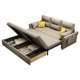 thumbnail image 3 of Sofá cama plegable retráctil multifuncional para sala de estar con almacenamiento para apartamento pequeño, 3 of 4