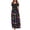Black, variant on Aoujea Sun Dresses Women Fashion Casual Summer Short Sleeve Off The Shoulder Print Round-Neck Dress Sleeveless Dresses for Women 20$ & Under Dress