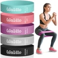 thumbnail image 1 of Bandas de Resistencia Walito Fabric Resistance Bands 01 de tela para piernas y glúteos set de 5 niveles, 1 of 5