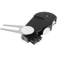 thumbnail image 4 of 5 In 1 Golf Multi-tool Ball Marker Tool With Club Brush Foldable Multifunctional Lawn Golf Divot Tool Portable Accessoriesblack1pcs, 4 of 5