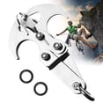 thumbnail image 1 of Gancho de agarre grande, gancho de gravedad de acero inoxidable, herramienta multifuncional para escaladores, garra de escalada ideal para aventuras al aire libre, 1 of 5