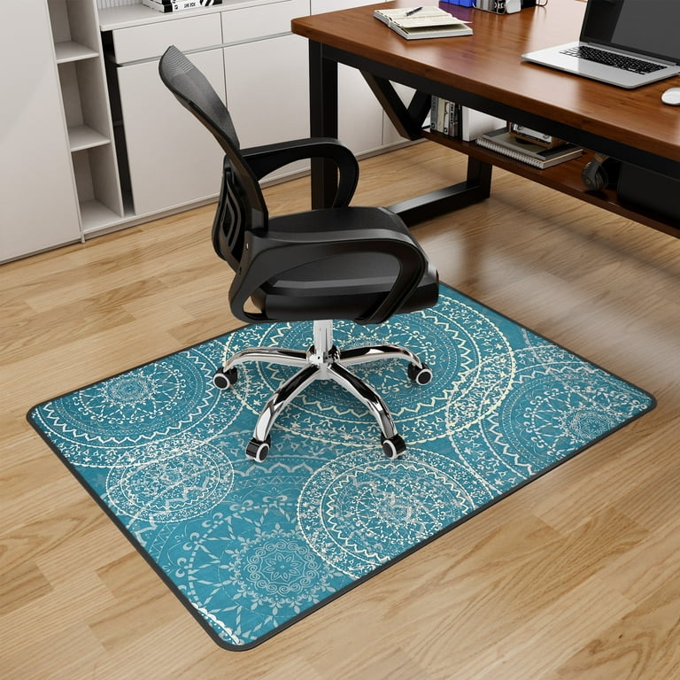 Oture Office Chair Mat,Office Desk Chair Mat for Hardwood Floors, 1/6 inch Thick 47 inchx35 inch Hard Floor Protector Mat, Multi-Purpose Chair Carpet for