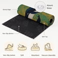 thumbnail image 6 of Area Rugs 5'x7', Green Yellow Whale Carpet Runner Indoor Outdoor Rugs Home Decor Aesthetic, Modern Abstract Art Oil Painting Non Slip Mats Washable Accent Rug for Living Room Bedroom, 6 of 8