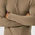 thumbnail image 7 of Dealovy Athletic Mens Casual Shirts Quarter Zip Long Sleeve Fitness Workout Shirts Quick Drying Sweatshirts for Men, 7 of 7