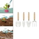 thumbnail image 5 of 4 piezas de herramientas de mano de jardinería, equipo de jardinería para Mango de madera Blanco Baoblaze Juego de jardinería, 5 of 8